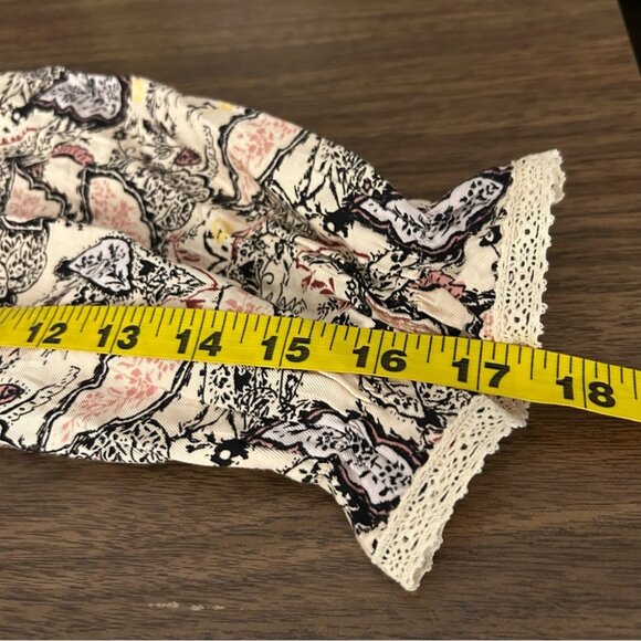 ❤️ Atelier Reve Floral Paisley Boho Blouse 36 or 6 - Picture 9 of 13